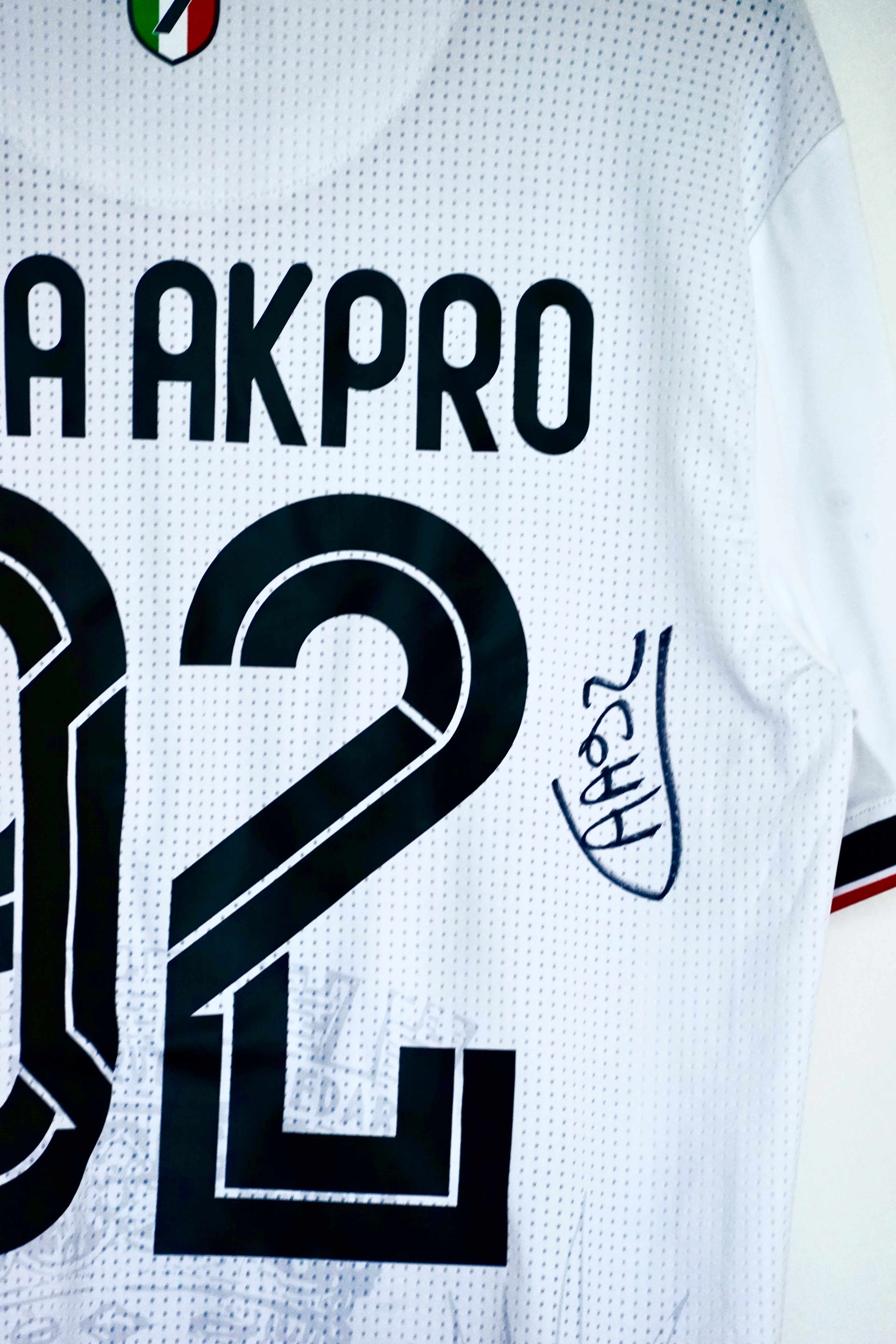 MATCH WORN Derby Pro Vercelli Novara Akpa Akpro