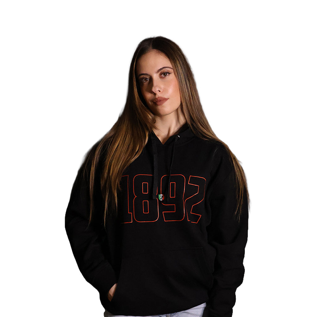 LIMITED EDITION Pro Vercelli Felpa 7 Scudetti Nera