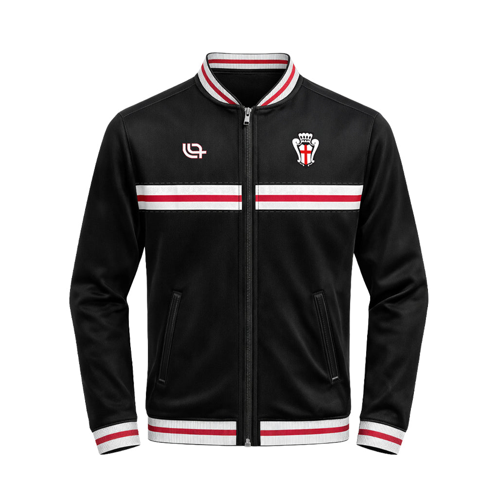 Pro Vercelli Felpa Rappresentanza Nera 2025/26