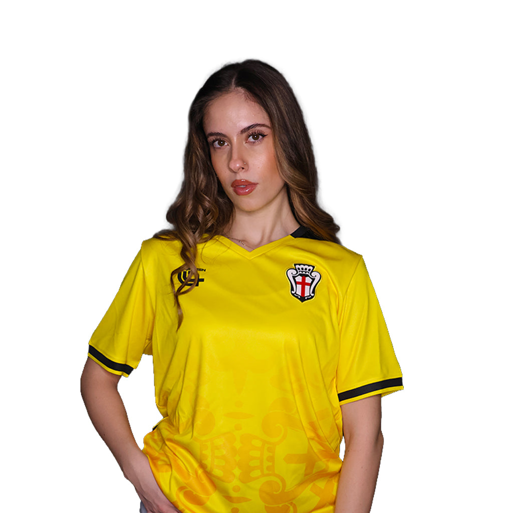 Pro Vercelli Maglia Portiere Gialla Stadium 2025/26