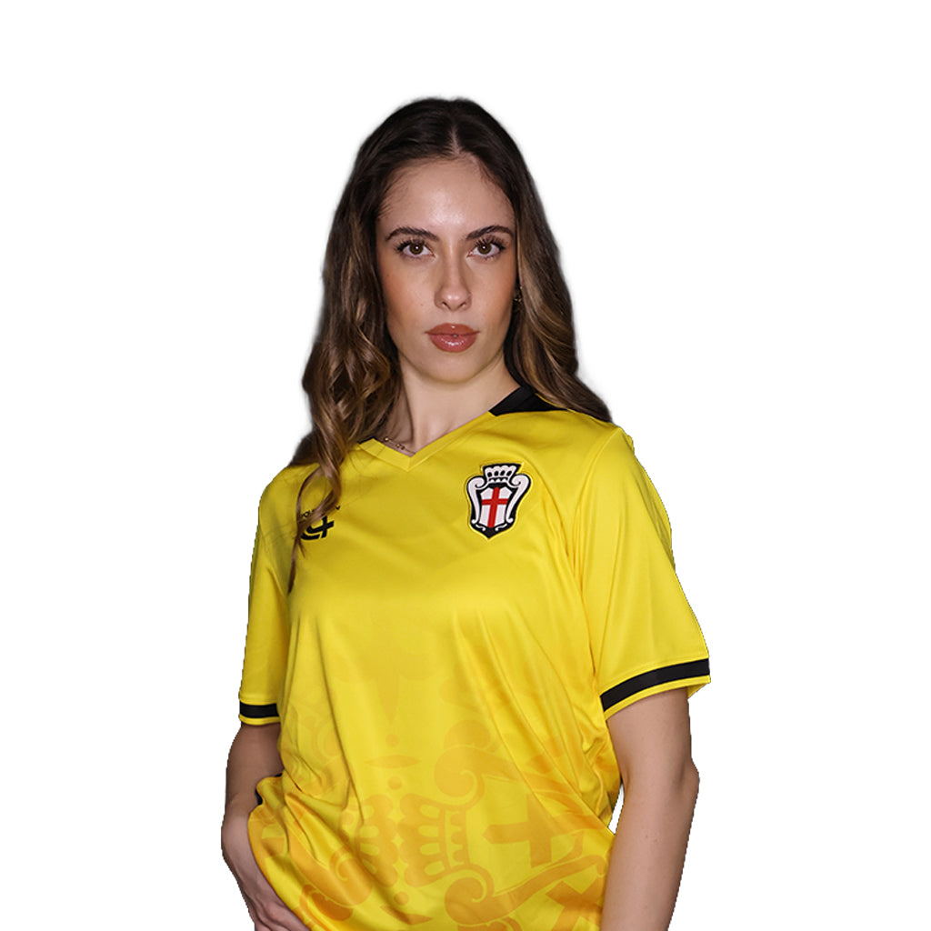 Pro Vercelli Maglia Portiere Gialla Stadium 2025/26