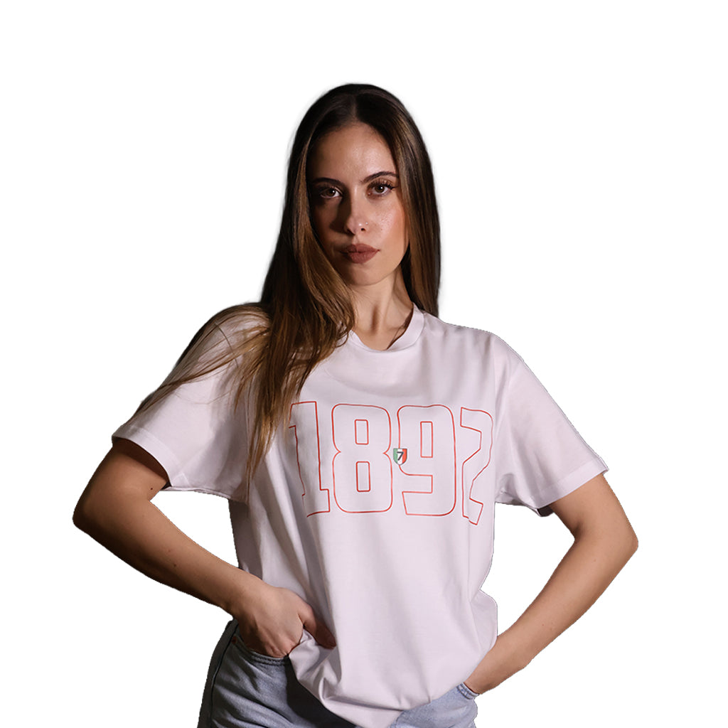 LIMITED EDITION Pro Vercelli T-Shirt 7 Scudetti Bianca