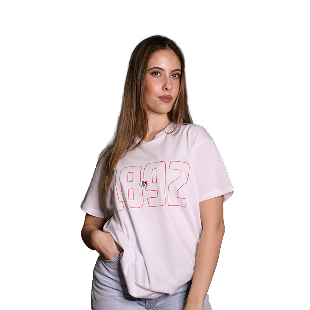 LIMITED EDITION Pro Vercelli T-Shirt 7 Scudetti Bianca