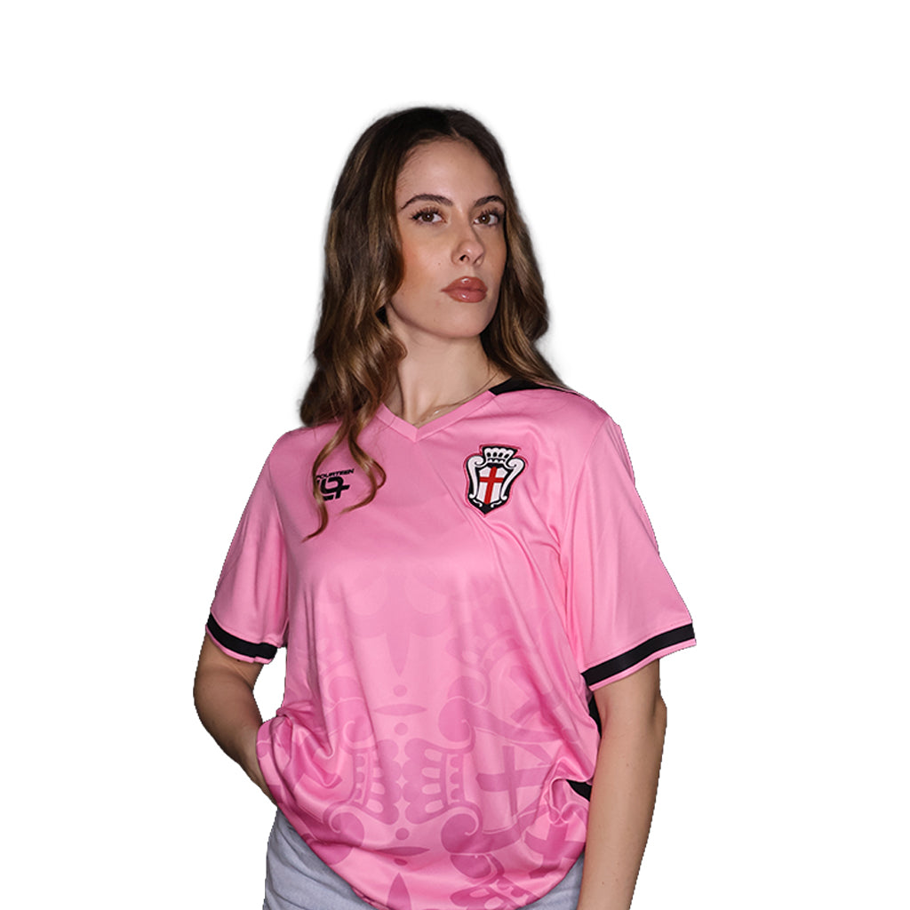 Pro Vercelli Maglia Portiere Rosa Stadium 2025/26