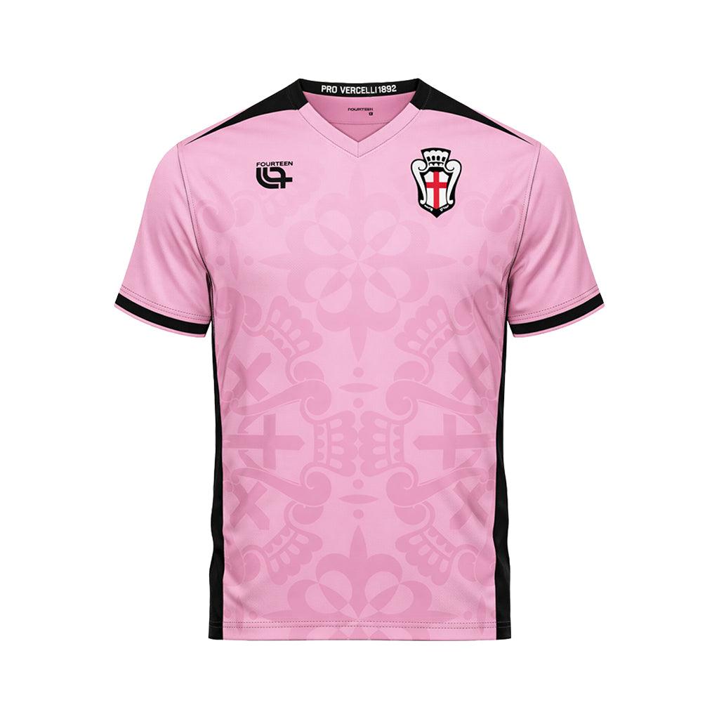 Pro Vercelli Maglia Portiere Rosa Stadium 2025/26