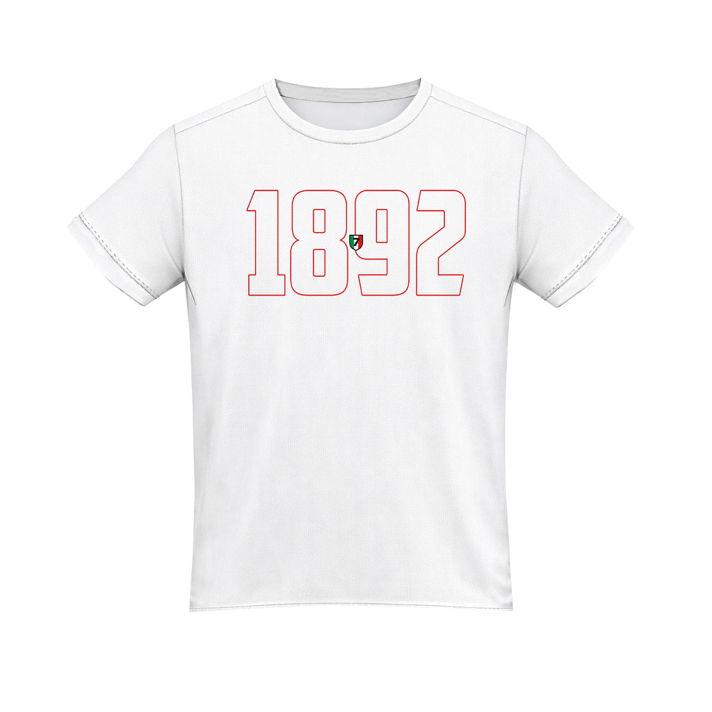 LIMITED EDITION Pro Vercelli T-Shirt 7 Scudetti Bianca