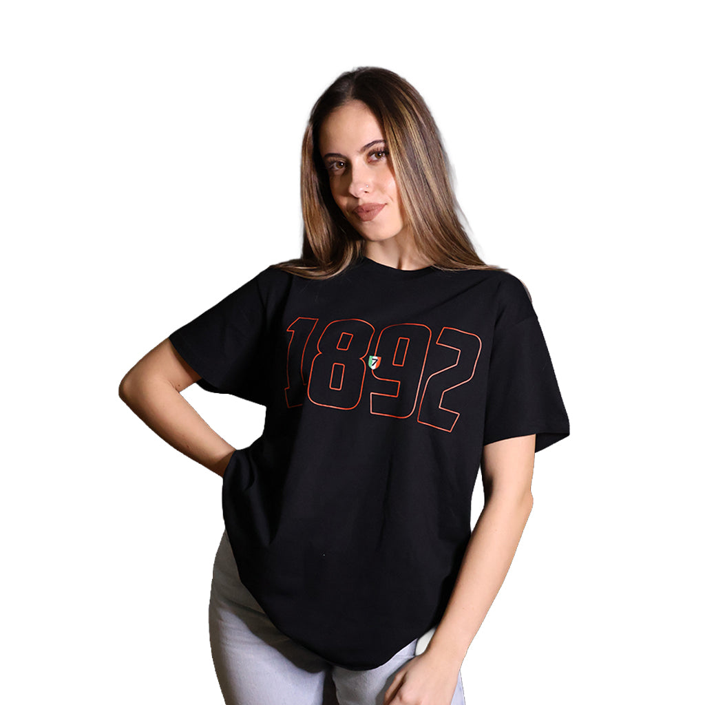 LIMITED EDITION Pro Vercelli T-Shirt 7 Scudetti Nera