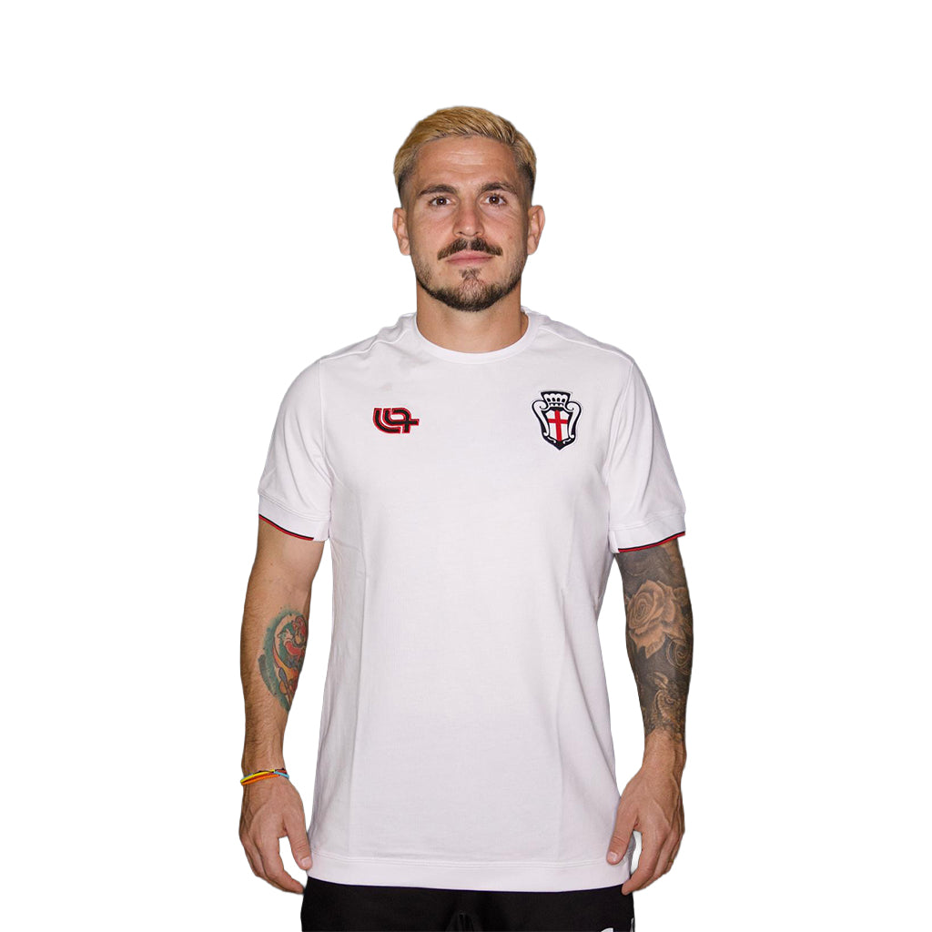 Pro Vercelli T-Shirt Rappresentanza Bianca 2025/26